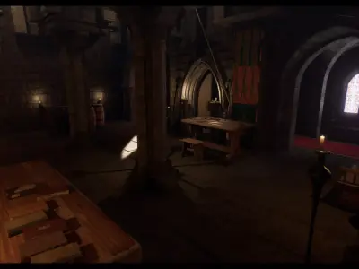 Dungeon - Modular Medieval Dungeons Low-poly 3D model