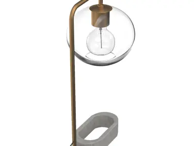 Margot Table Lamp L280201-AGB 3D model