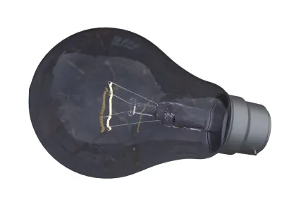 Filament bulb Free low-poly 3D model