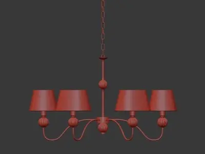 Arte chandelier 3D model
