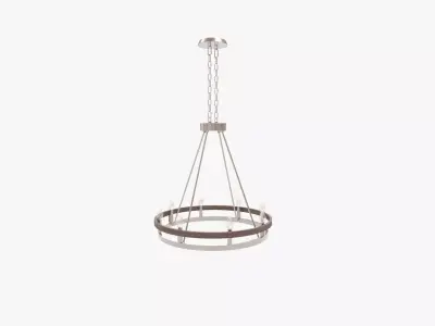 Toltec Lighting Belmont Eight Light Chandeliers 3D model