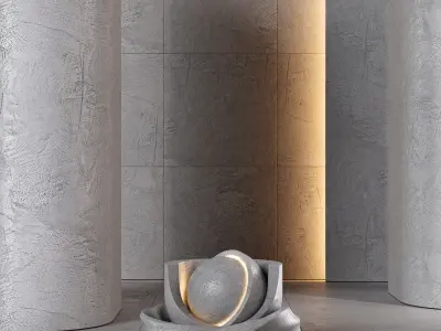 Microcement self-leveling floor 01 Texture