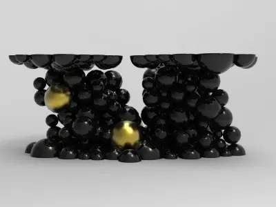 Gravity Center Table 3D model