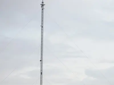 Radio Tower 2000ft  3D model