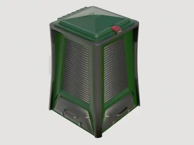 Garden Composter 3D model