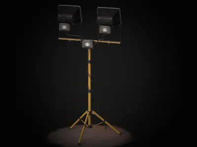 Military Pack Low-poly 3D model