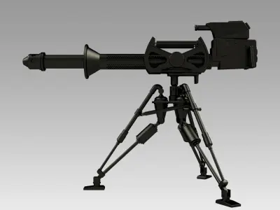 E-WEB heavy repeating Blaster - Star Wars Weapons 3D print model