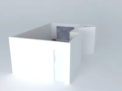 Michelli room with window Free 3D model