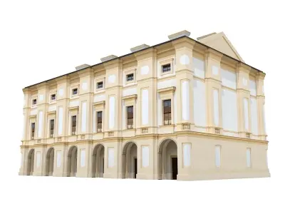 Apartment House 209 Low-poly 3D model