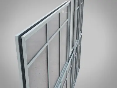 Windows Low-poly 3D model