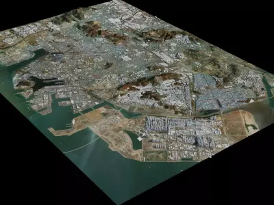 Incheon - South Korea 3D model
