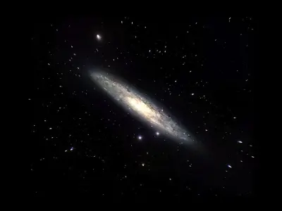 Sculptor Galaxy 3D model