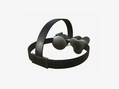 SciFi Glasses J07 Steel - Character Design Fashion Low-poly 3D model