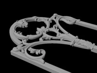 dekor ornament 3D model 58
