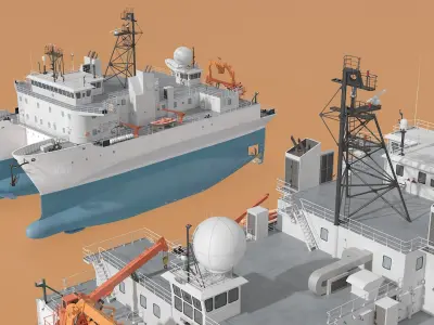  Oceanographic Research Vessel 