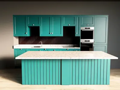 16-Kitchen4 matte 2 3D model