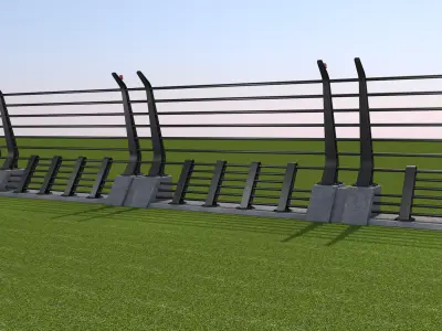 Fence 3D model