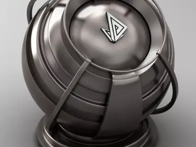 VRAY SHADER---METAL---Rhenium Texture