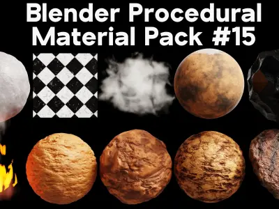Blender Procedural Material Pack 15 Texture