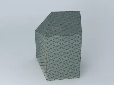 Prada Store in Tokyo on Omotesando street 3D model