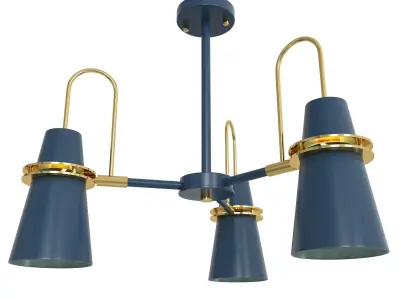 Pendant lamp REINAR A3 Low-poly 3D model