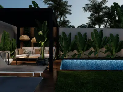 Sketchup exterior Design 3D model