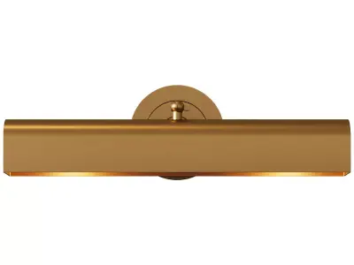 Lighting for paintings Brass 3D model