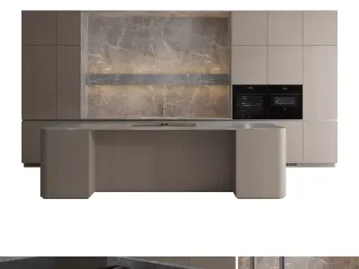 Kitchen set 21 3D model