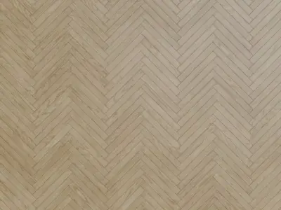Polished Oak Herringbone Parquet PBR Seamless Texture