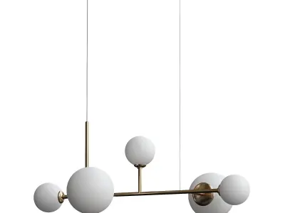  Dione hanging light 3D model