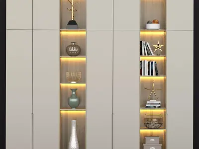 Furniture shelf 012 3D model