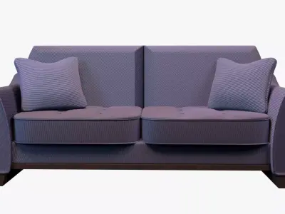Stylized Couch 3D model