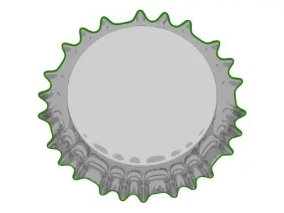 Bottle Caps 3D model