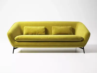 Flow Sofa 212 3D model