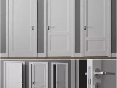 Doors matteucci otello 50 3D model