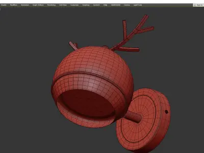 WENDY WALL Low-poly 3D model