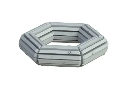 Sci Fi Object No 4374 Low Poly Low-poly 3D model