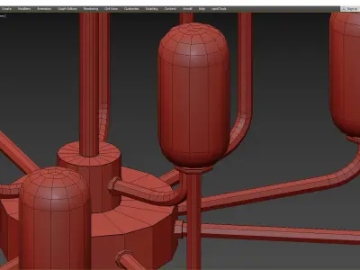 GOTTA WHITE Low-poly 3D model