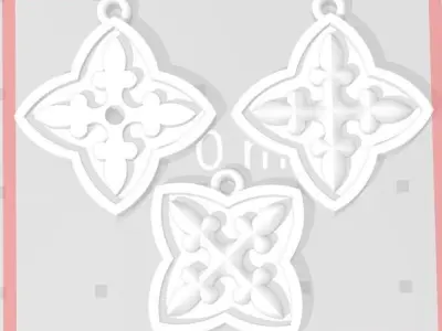 Kranok pattern Free 3D print model