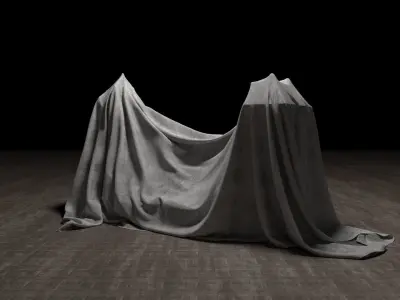 Fabric Cover PACK 20 Meshes 3D model