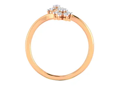 Women Ring Render 3dm STL MTL SLC JCD OBJ FBX Details 3D print model 48