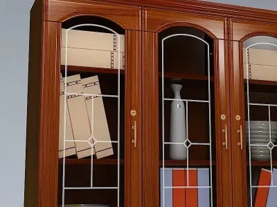 Breakfront Cabinet 3D model