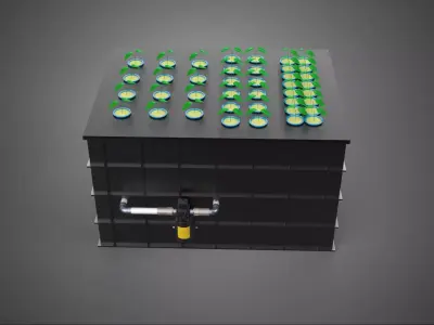 AEROPONIC HYDROPONIC CLONING CLONE CLONER PLANT MACHINE SYSTEM 3D model