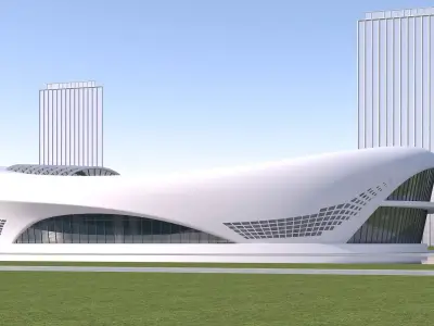 Building 10 3D model