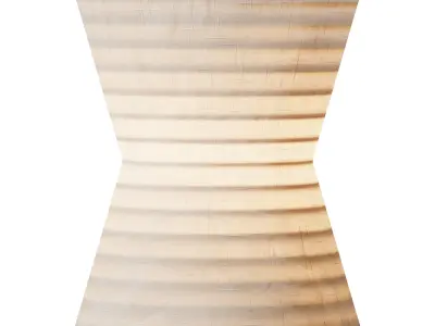 Gifu Lantern Pendant light 02 3D model