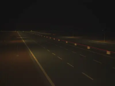 Arab city ksa Low-poly 3D model