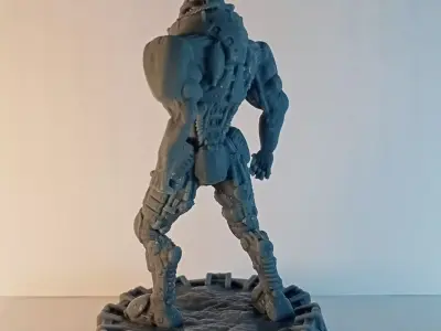 Heavily armored robot for printing 3D print model purchase