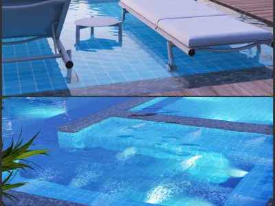 Swimming Pool 8 3D model