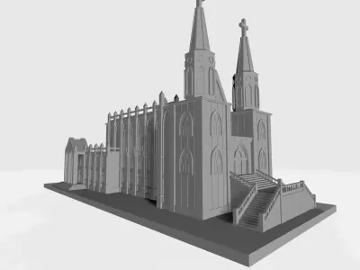 church Free 3D print model