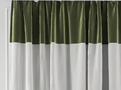 Curtain Set 21 3D model
